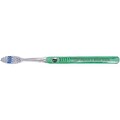 Custom Printed Oraline® Adult Toothbrush; Clear Grip, Angle Handle, Full Head
