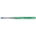 Custom Printed Oraline® Adult Toothbrush; Clear Grip, Straight Handle, Compact Head