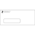 Medical Arts Press® Single Window Gummed #10 Envelopes; White, Security Tint, Personalized, 500/Box