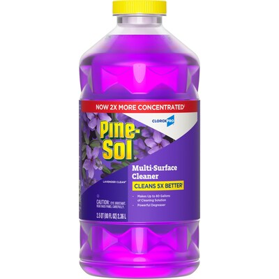 Pine-Sol Multi-Surface Cleaner/Degreaser, Lavender Clean Scent, 80 Fl. Oz. (60608)