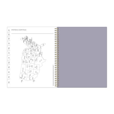 2026 Blue Sky Tula 8.5" x 11"  Weekly & Monthly Planner, Plastic Cover, Multicolored (143971-26)