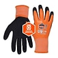 Ergodyne ProFlex 7551 Waterproof Cut-Resistant Winter Work Gloves, ANSI A5, Orange, Large, 144 Pairs (17994)