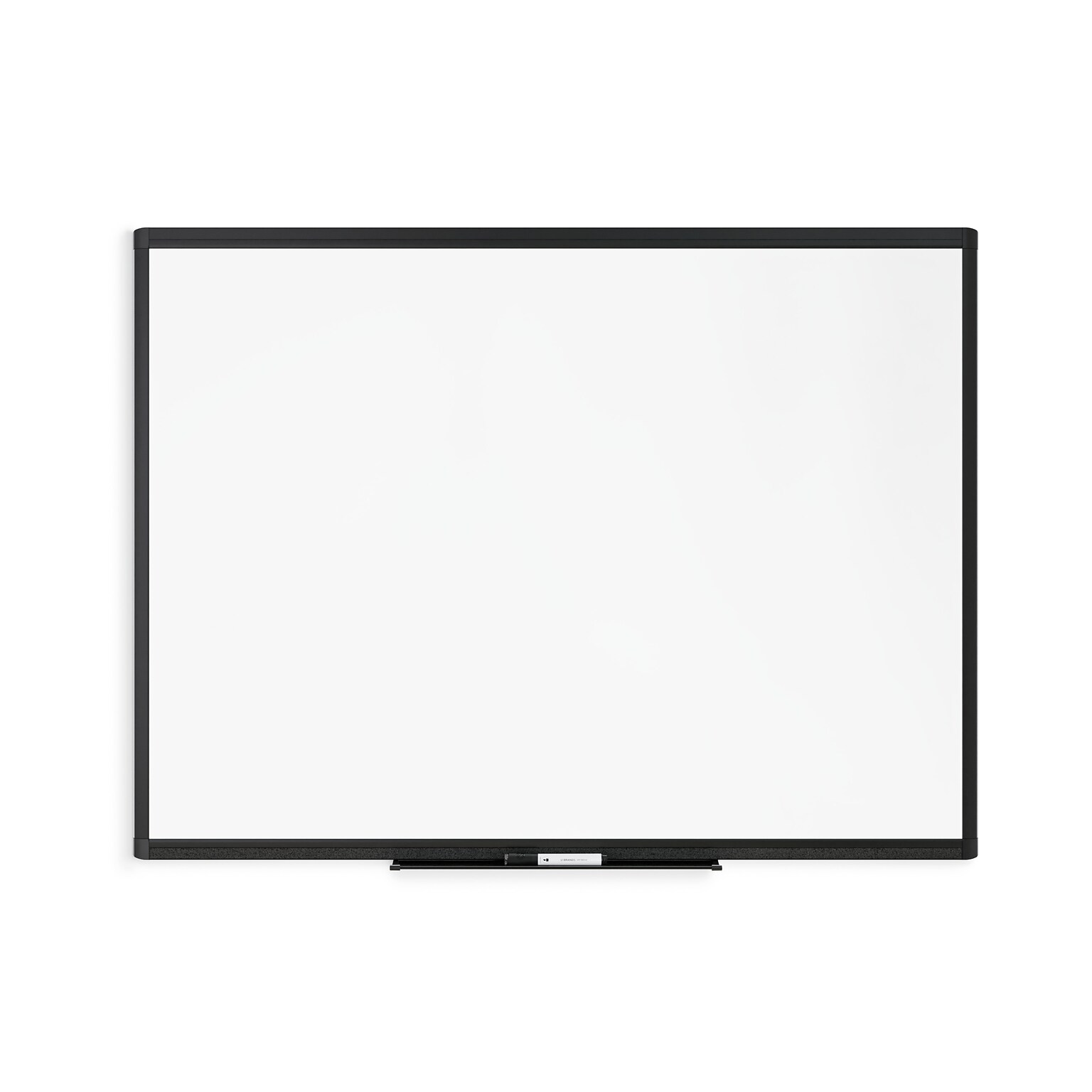 U Brands Magnetic Painted Steel Dry-Erase Whiteboard, Aluminum Frame, 4 x 3 (3011U00-01)