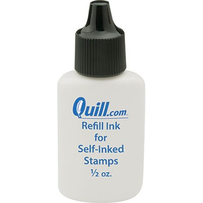 Refill Ink for Quill Brand® Self-Inking Stamps; Black