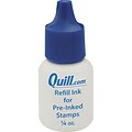 Refill Ink for Quill Brand® Pre-Inked Stamps; Blue