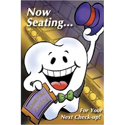 Smile Team™ Dental Standard 4x6 Postcards; Now Seating