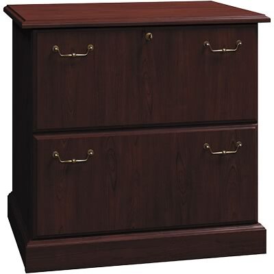 Bush® Syndicate in Harvest Cherry; Lateral File, Ready-to-Assemble