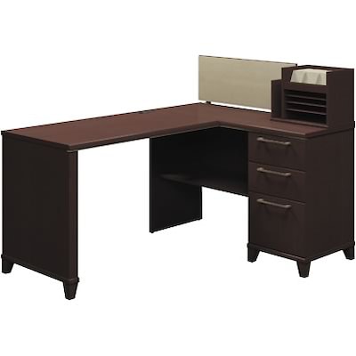 Bush Enterprise Collection 47" W Corner Desk, Mocha Cherry (2999MC-03K)