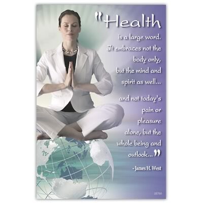 Medical Arts Press® Chiropractic Standard 4x6 Postcards; Health Large Word