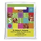 Medical Arts Press® Dental Personalized Full Color Bags; 7-1/2x9", Smile Patchwork, 100 Bags, (72527)