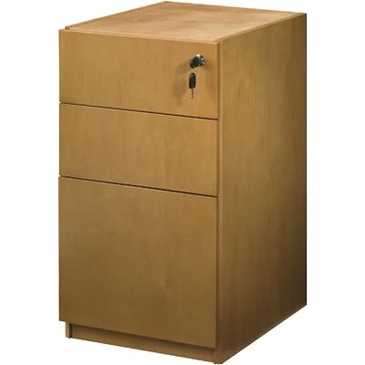 Safco Luminary Collection in Maple; BBF Pedestal, 19