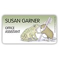 Custom Printed Medical Arts Press® Full-Color Dental Name Badges; Standard, Frog