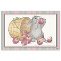 Happy Hoppers™ Standard 4x6 Postcards; Apples