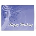Medical Arts Press® Traditional Note Cards; Birthday,  Personalized
