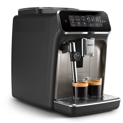 Philips 3300 Automatic Espresso Machine, Black/Chrome (EP332690)