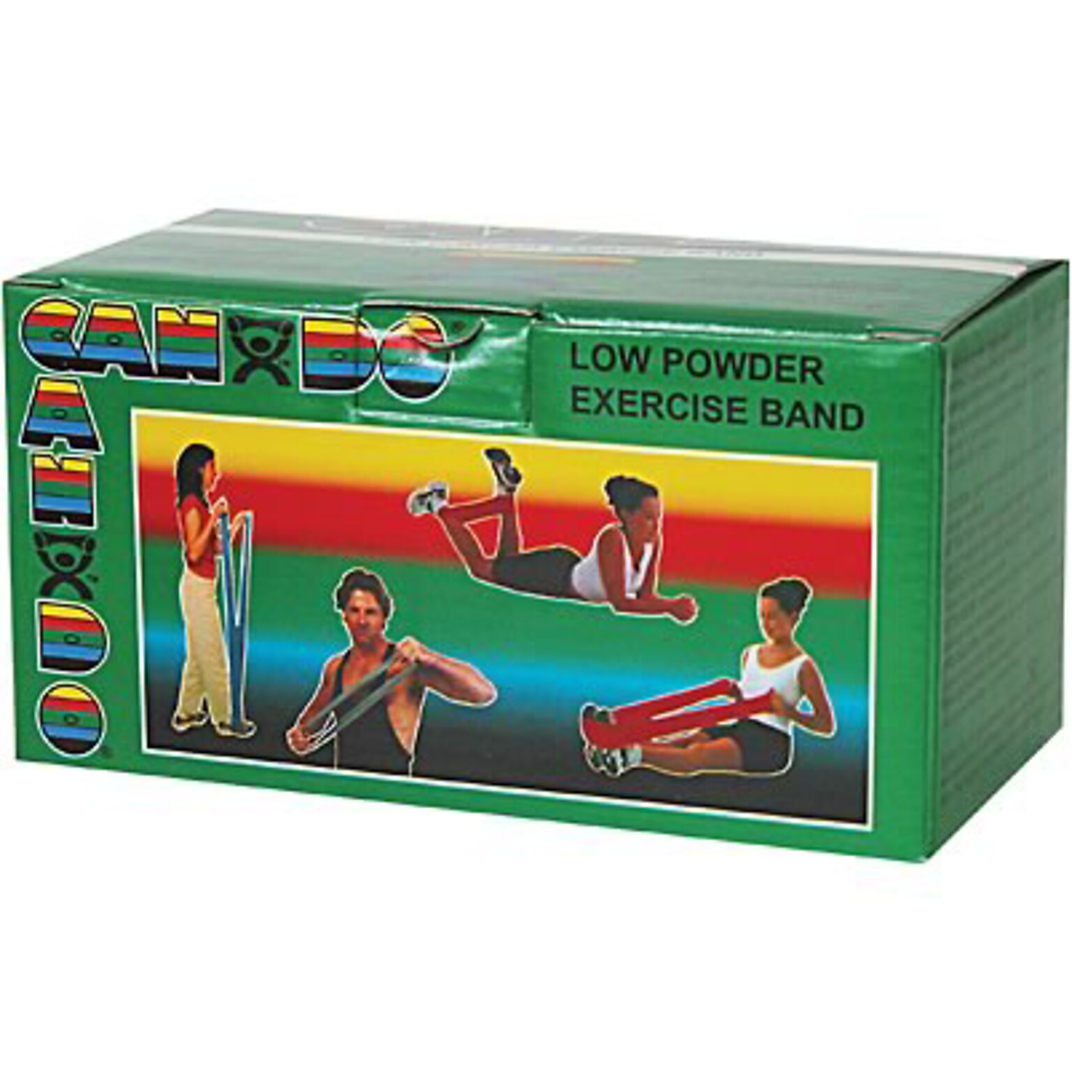 Cando® 6 Yard Resistance Bands; Medium, Green