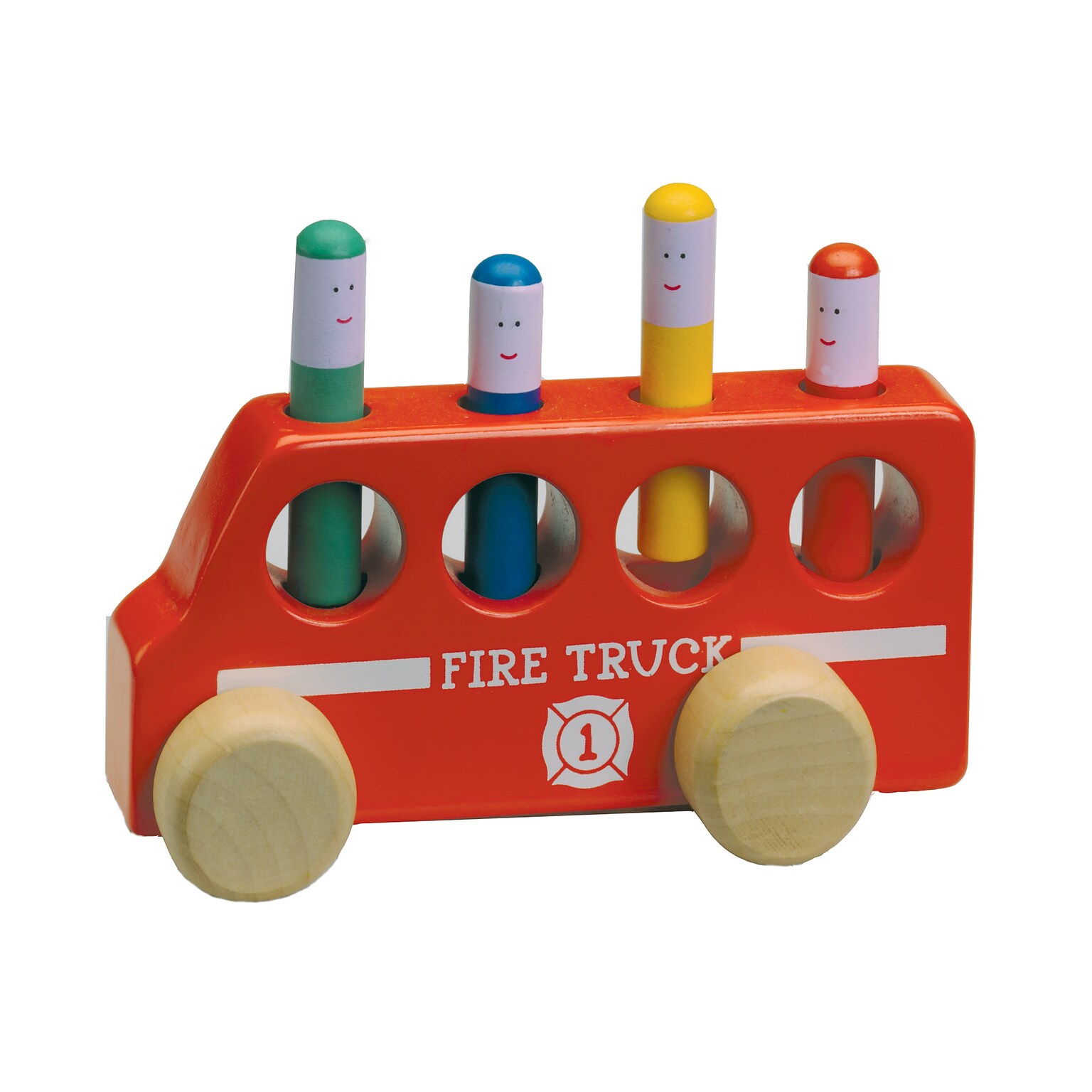 The Original Toy Company Pop Up Fire Truck, Multicolored (OTC59785)