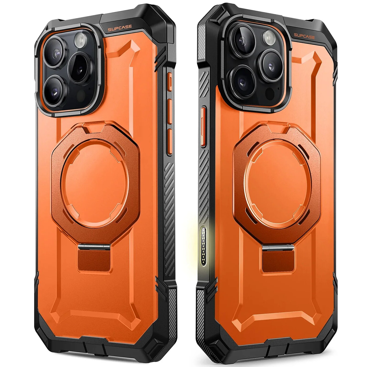 SUPCASE Unicorn Beetle Grip MagSafe RuggedCase for iPhone 16 Pro Max, Shock Absorbing, Magma (SUP-iPhone2024Max-UBGrip-Magma)
