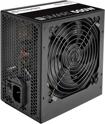 Thermaltake Smart 500W ATX 80 PLUS Power Supply, Black (PS-SPW-0500NNFAWU-1)