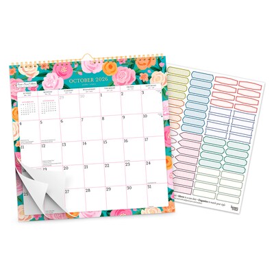 2026-2027 Plato Bonnie Marcus 12" x 12" Academic Monthly Wall Calendar (9798330708192)