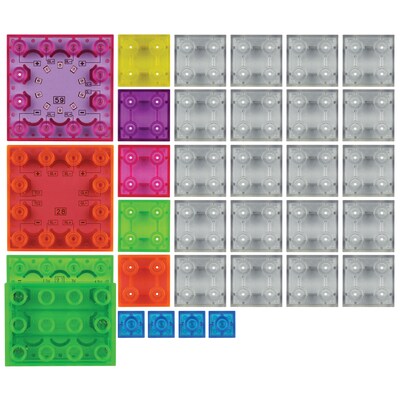 E-Blox® Circuit Blox Lights Starter, Circuit Board Building Blocks, Assorted, 32 Pieces