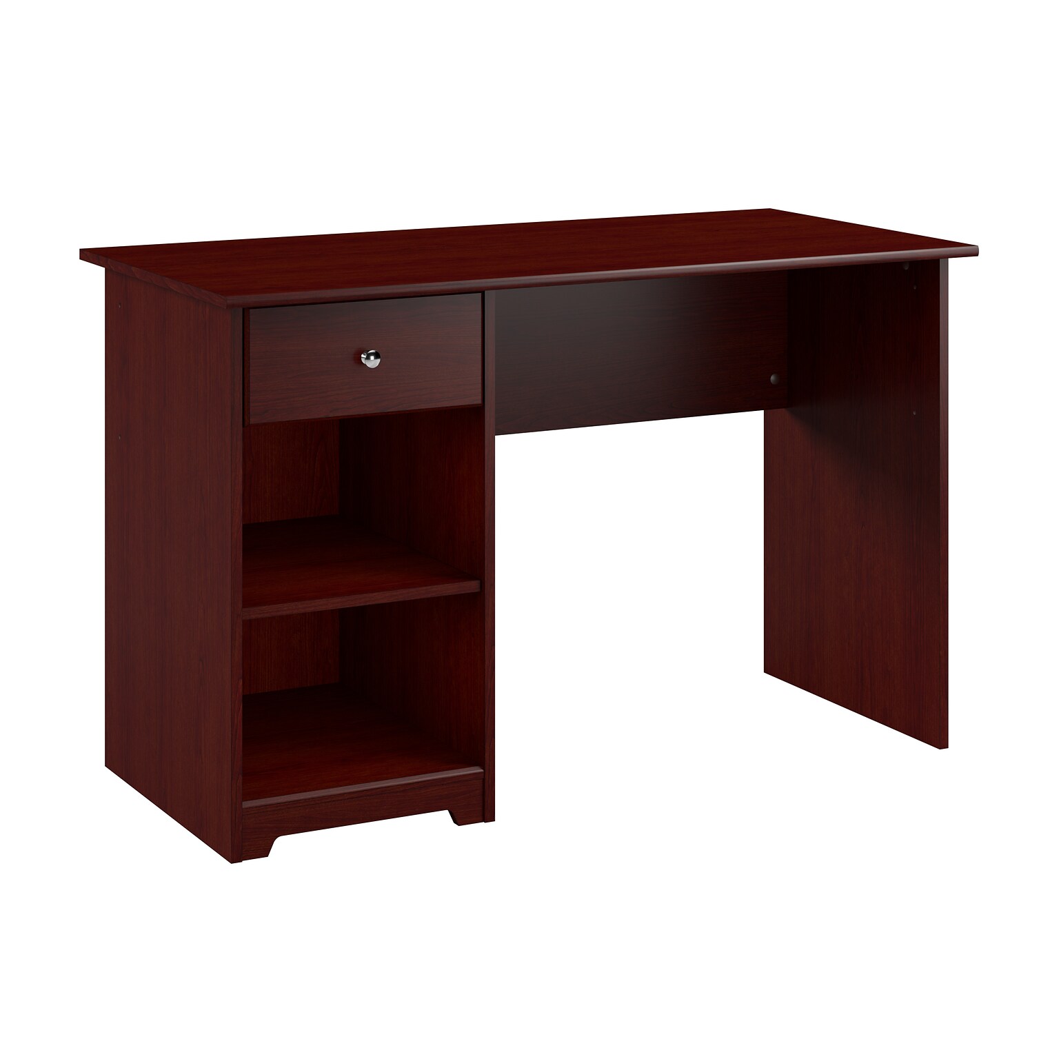 Bush Furniture Cabot 48W Computer Desk with Storage, Harvest Cherry (WC31447)