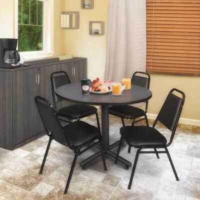 Regency Kobe Breakroom Table, 48"W, Gray (TKB48RNDGY)