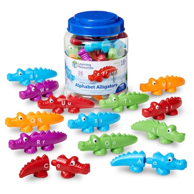 Learning Resources Snap n Learn Alphabet Alligators (LER6704)