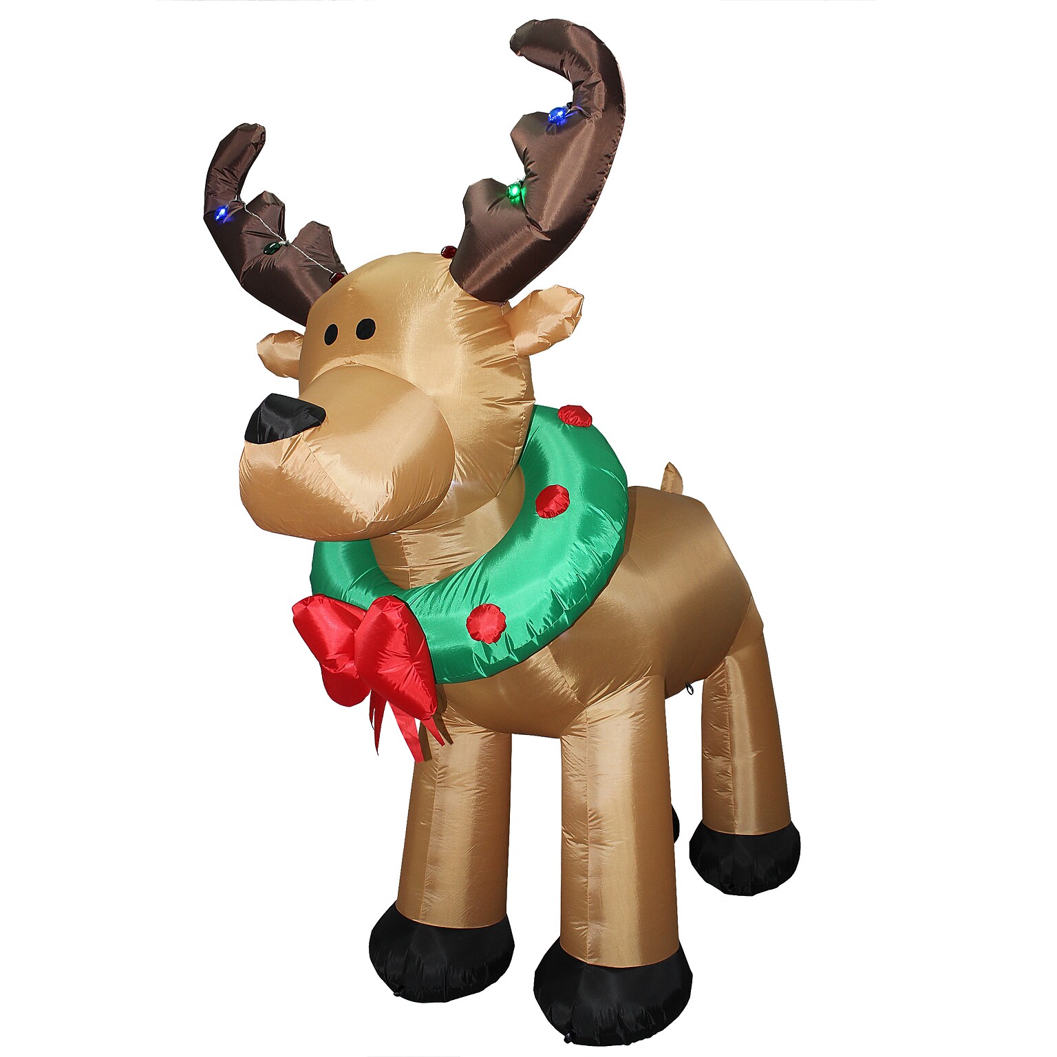 National Tree Company 8 Inflatable Reindeer (DF-2019188FTL)
