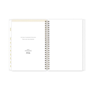 2025-2026 Day Designer for Blue Sky Climbing Floral 5.875" x 8.625" Academic Weekly & Monthly Planner (137884-A26)