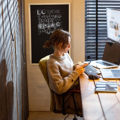 Flipside Chalkboard, 24" x 36", Wood Frame (FLP33200)