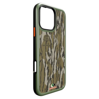 cellhelmet Fortitude Series MagSafe Phone Case for iPhone 16 Pro Max, Shock Absorbing, Mossy Oak Bot