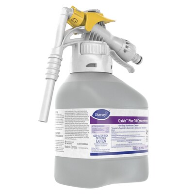 Oxivir Five 16 Diversey RTD Disinfectant, Liquid, 50.7 Oz., 2/Carton (4963357)