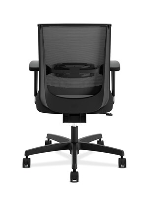 HON Convergence Mesh Back Fabric Task Chair, Black (HONCMS1AACCF10)