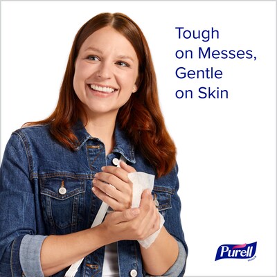 PURELL Individually Wrapped 70% Alcohol Sanitizing Hand Wipes, 1,000 Wipes/Carton (9021-1M)