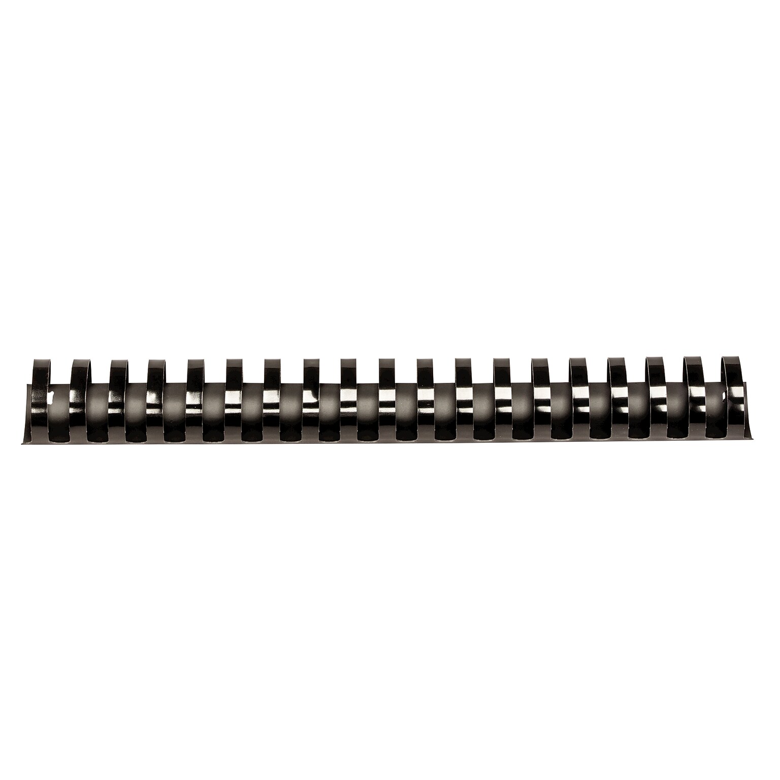 Fellowes 1 1/2 Plastic Binding Spine Comb, 340 Sheet Capacity, Black, 50/Pack (52368)