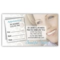 Medical Arts Press® Dual-Imprint Peel-Off Sticker Appointment Cards; A Beautiful Smile