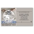 Medical Arts Press® Dual-Imprint Peel-Off Sticker Appointment Cards; Long Term Vision