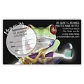 Medical Arts Press® Dual-Imprint Full Color Peel Off Sticker Appointment Cards; Hop on it