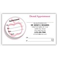 Medical Arts Press® Single-Imprint Peel-Off Sticker Appointment Cards; Apple Sticker