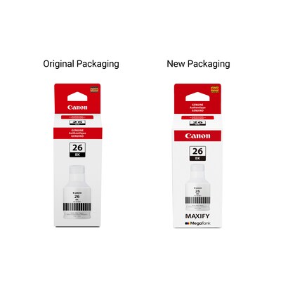 Canon GI-26 Black High Yield Ink Cartridge Refill (4409C001)
