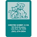 Medical Arts Press® Color Choice Magnets; Cat and Dog in Rectangle