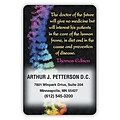 Medical Arts Press® 2x3 Glossy Full Color Chiropractic Magnets; Holistic Care
