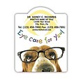 Medical Arts Press® Die-Cut Stickies™; Dog Glasses