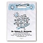 Medical Arts Press® Dental Personalized 2-Color Supply Bags; 7-1/2x9", Dentist Office Cartoon, 100 Bags, (57557)