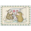 House Mouse Designs® Standard 4x6 Postcards; First Aid Mouse