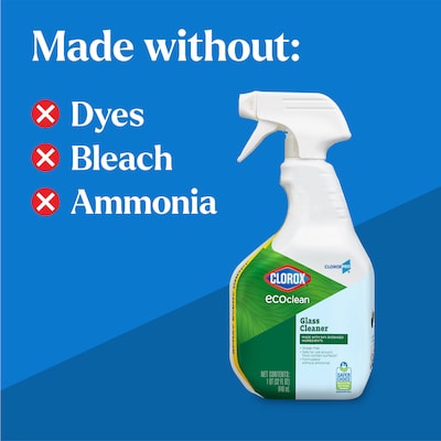 CloroxPro Clorox EcoClean Glass Cleaner, 32 Oz. (60277)