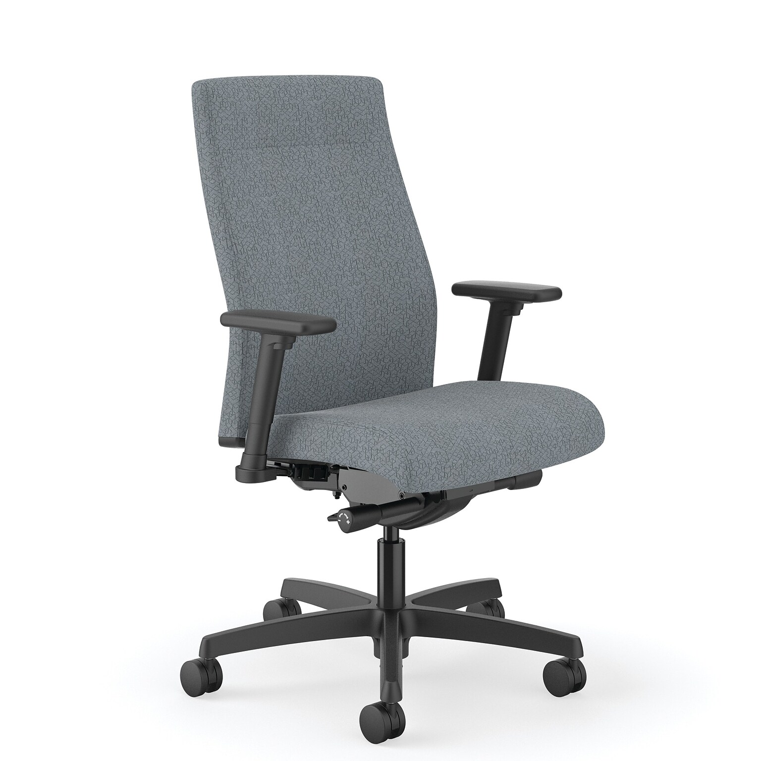 HON Ignition 2.0 Fabric Task Chair, Gray Pattern (HONI2U2AHAX25TK)