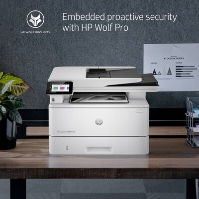 HP LaserJet Pro MFP 4101fdn Black & White Printer with Fax (2Z618F#BGJ)