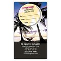 Medical Arts Press® Dual-Imprint Peel-Off Sticker Appointment Cards; Palm Trees